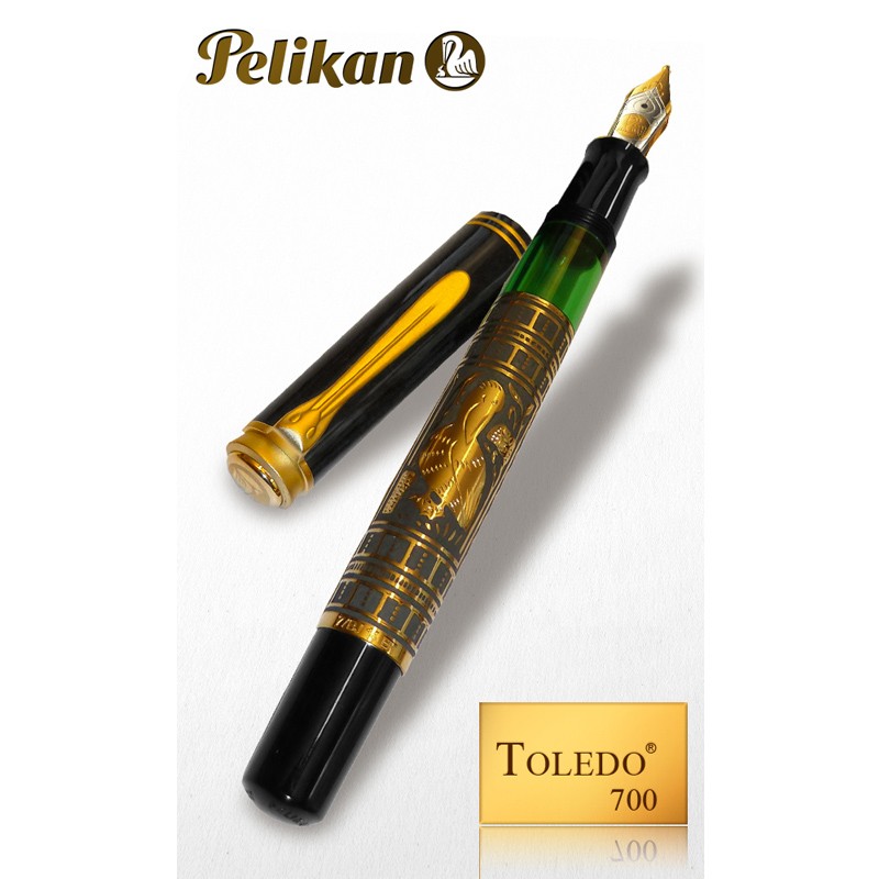 Pelikan Toledo M700 Füllfederhalter – Exklusive Special Edition In Silber & Gold